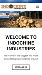 Mobile Screenshot of indochine-industries.com